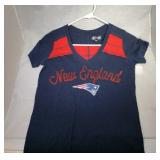 3 New England Patriots Ladies Small shirts - two