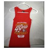 3 San Francisco 49ers Ladies Small shirts - two