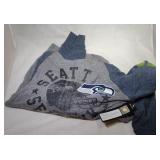 Seattle Seahawks Ladies Small zippered hooded