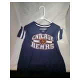 3 Chicago Bears Ladies Medium shirts - two short