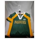 Green Bay Packers Ladies Medium lacer jersey