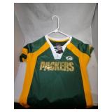 Green Bay Packers Ladies Medium lacer jersey