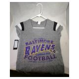 Baltimore Ravens Ladies SMALL t-shirt