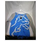 Detroit Lions Ladies Medium lacer long sleeve