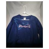 3 New England Patriots Ladies Medium shirts - one