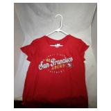 3 San Francisco 49ers Ladies Medium shirts - one
