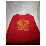 3 San Francisco 49ers Ladies Medium long sleeve