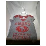 3 San Francisco 49ers Ladies Medium shirts - two