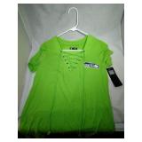 4 Seattle Seahawks Ladies Medium lacer shirts