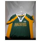 Green Bay Packers Ladies Large lacer jersey