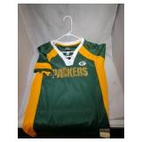 Green Bay Packers Ladies Large lacer jersey