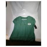 3 Green Bay Packers Ladies Large shirts - half