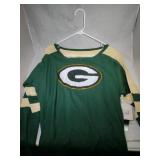 3 Green Bay Packers Ladies Large long sleeve