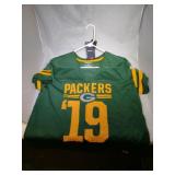 3 Green Bay Packers Ladies Large short sleeve