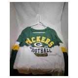 4 Green Bay Packers Ladies Large long sleeve