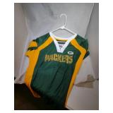 Green Bay Packers Ladies XL lacer jersey
