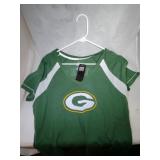3 Green Bay Packers Ladies XL shirts