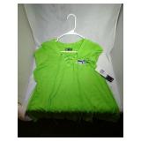 3 Seattle Seahawks Ladies XL short sleeve lacer