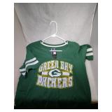 3 Green Bay Packers Ladies 2XL short sleeve shirts