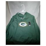 3 Green Bay Packers Ladies 2XL shirts - one long