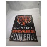 Chicago Bears wood sign - 11 inch by 17 inch
