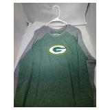 2 Green Bay Packers Ladies 3XL shirts - one hooded