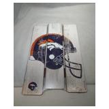 Denver Broncos wood sign - 11 inch by 17 inch