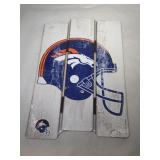 Denver Broncos wood sign - 11 inch by 17 inch