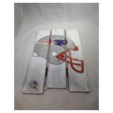 New England Patriots wood sign -11 inch by 17 inch