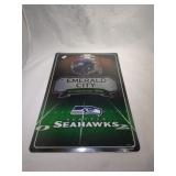 Seattle Seahawks metal sign -11 inch by 17 inch
