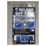 Milwaukee Brewers Deluxe 3x5 ft flag