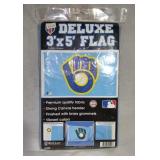 Milwaukee Brewers Deluxe 3x5 ft flag