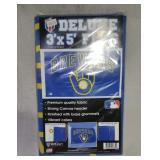 Milwaukee Brewers Deluxe 3x5 ft flag