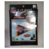 Chicago Bears 3x5 ft Giant Pennant Flag