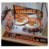 Cincinnati Bengals merchandise - 2 vintage metal