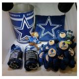 Dallas Cowboys merchandise - 8 plush bears,