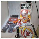 Kansas City Chiefs merchandise - parking sign,
