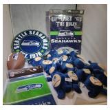 Seattle Seahawks merchandise - embossed metal