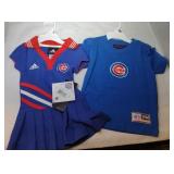 Chicago Cubs Kids 12 month dress and t-shirt