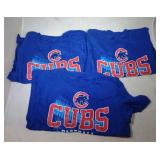 3 Chicago Cubs Kids M 5/6 t-shirts