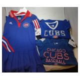 3 Chicago Cubs Kids 6/6X apparel - one dress, one