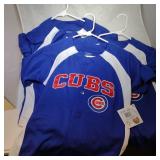 3 Chicago Cubs Youth S8 button up jerseys