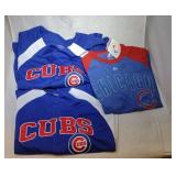 3 Chicago Cubs Youth M10/12 shirts - two button up