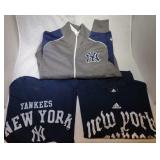 3 New York Yankees Youth M10/12 shirts - two