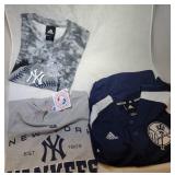 3 New York Yankees Youth M10/12 shirts - two