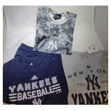 3 New York Yankees Youth M10/12 shirts