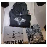 3 Chicago White Sox Youth M10/12 shirts - hooded