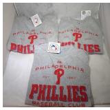 3 Philadelphia Phillies Youth Large t-shirts