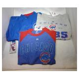 3 Chicago Cubs Youth Large shirts - two shirts and