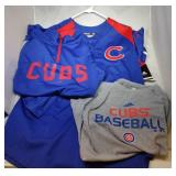 3 Chicago Cubs Youth Large shirts - one button up